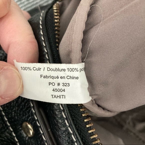 RAISA HEYS Soft Leather Bag Satchel Overnight Bag - Picture 9 of 10